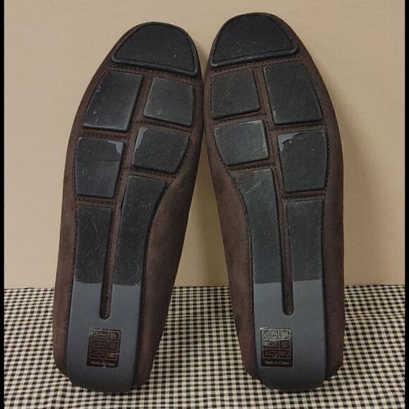 MEN'S AMALI PLUSH DRIVING SHOE WITH BUCKLE 11D. - Picture 5 of 6